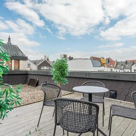 Bright - Central Studio For 4 - Kitchen - Roofterrace Lippstadt